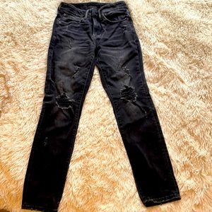 AE mens black jeans